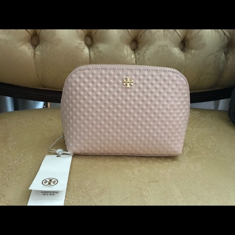 Authentic Tory burch cosmetic  pouch